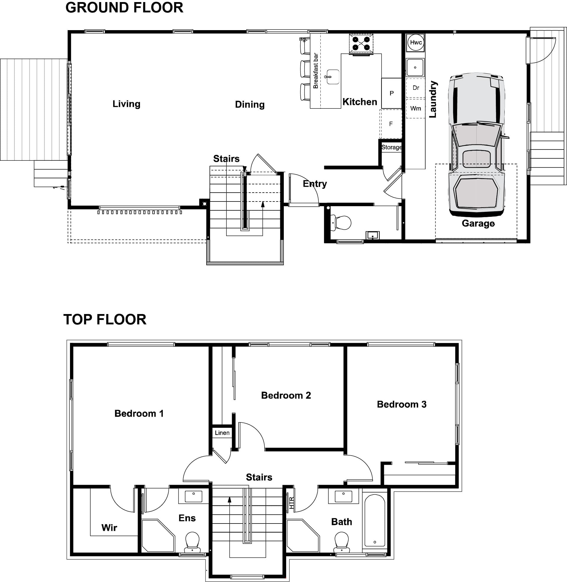 Onehunga floor plan