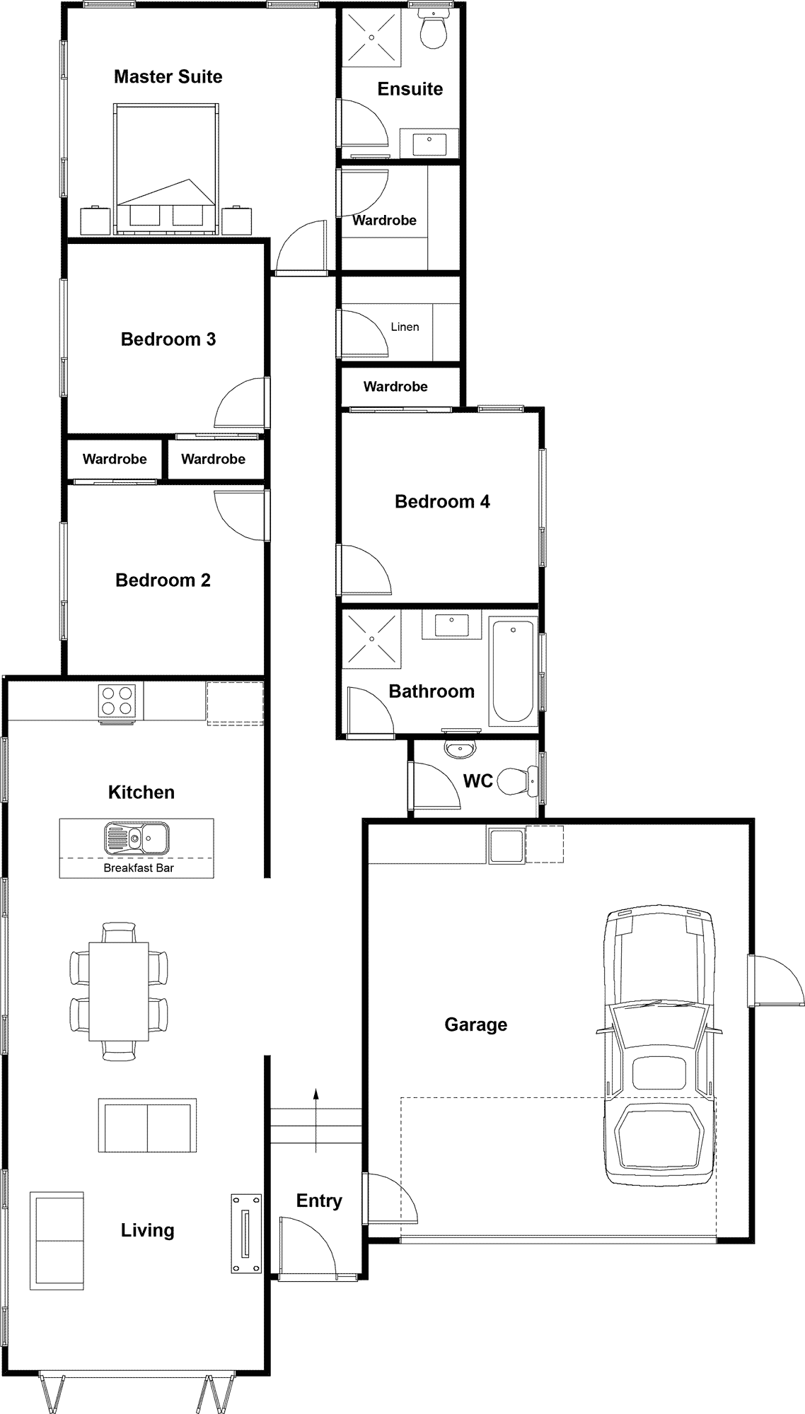Opotiki floor plan