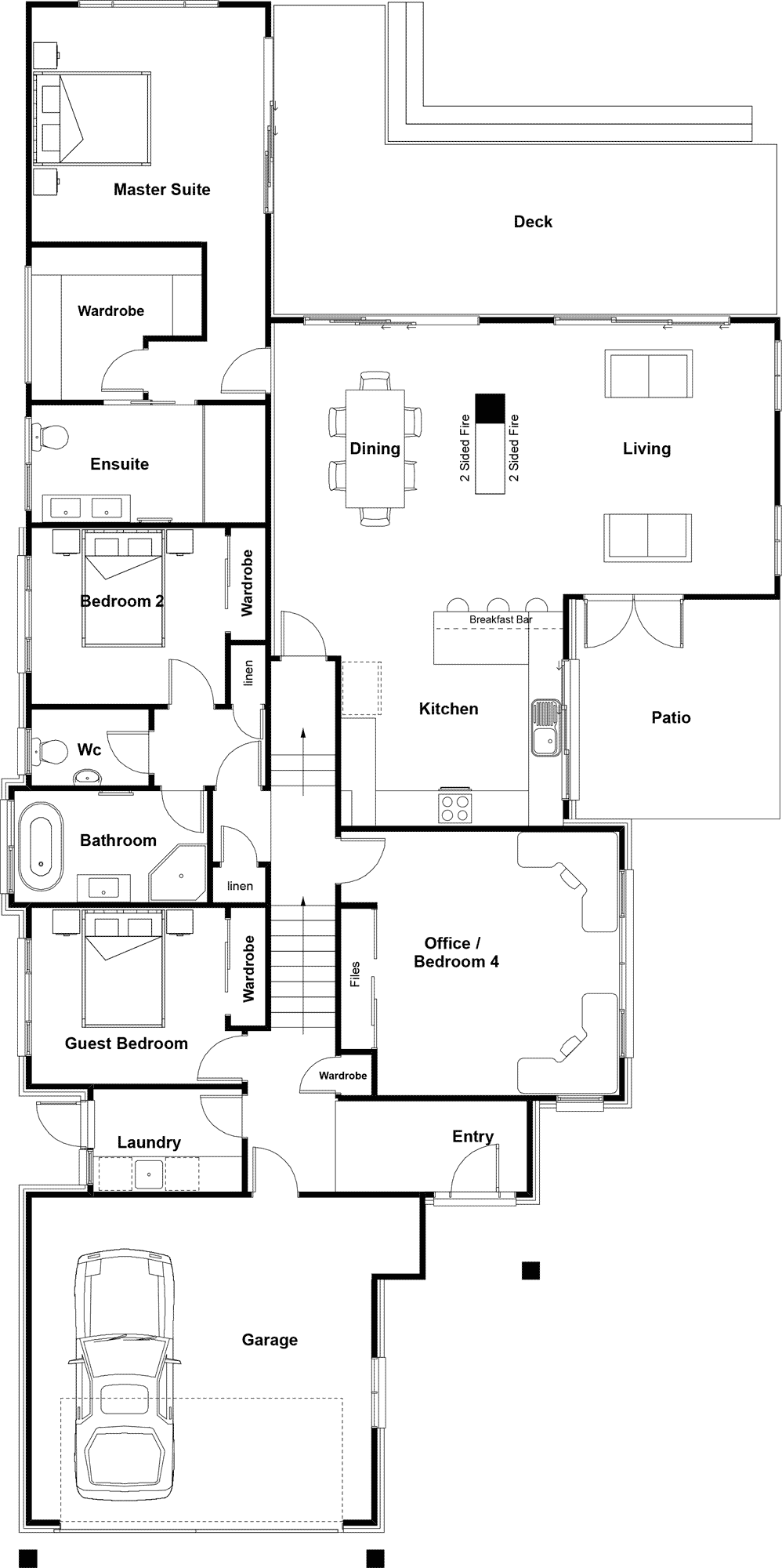 Glendhu floor plan