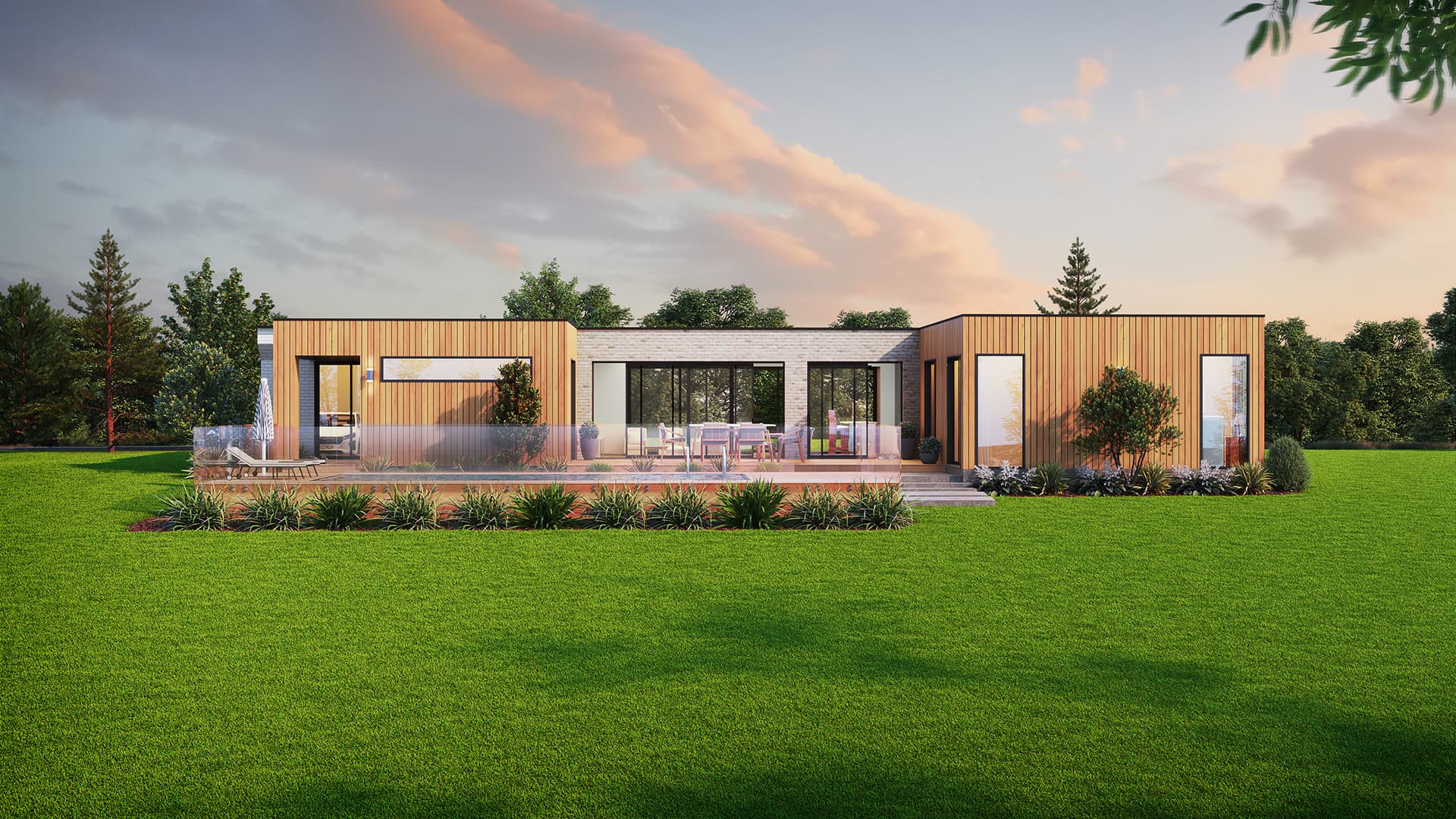 Hillcrest — Monopitch roof