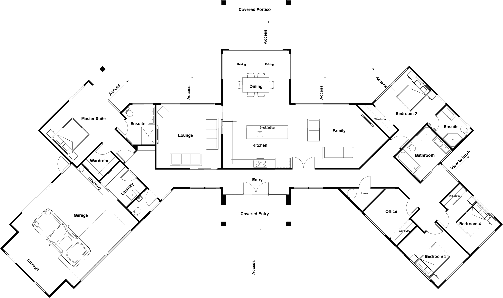 Beacon floor plan