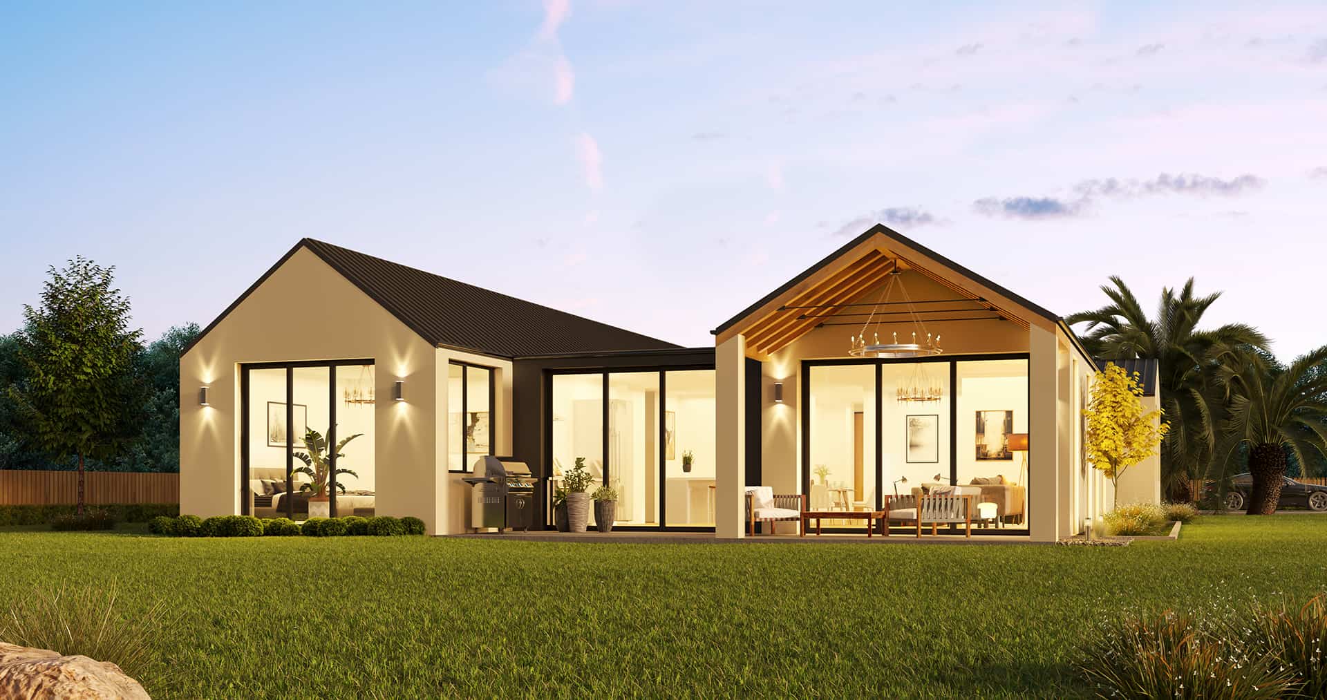 Beachwood floor plan in 3D