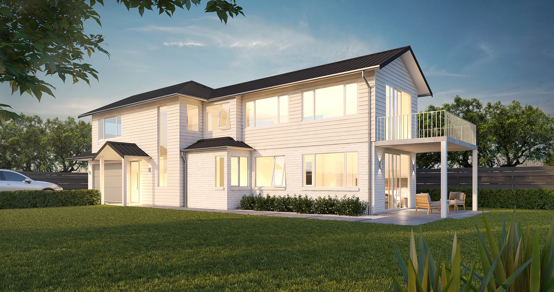 Coast floor plan in 3D