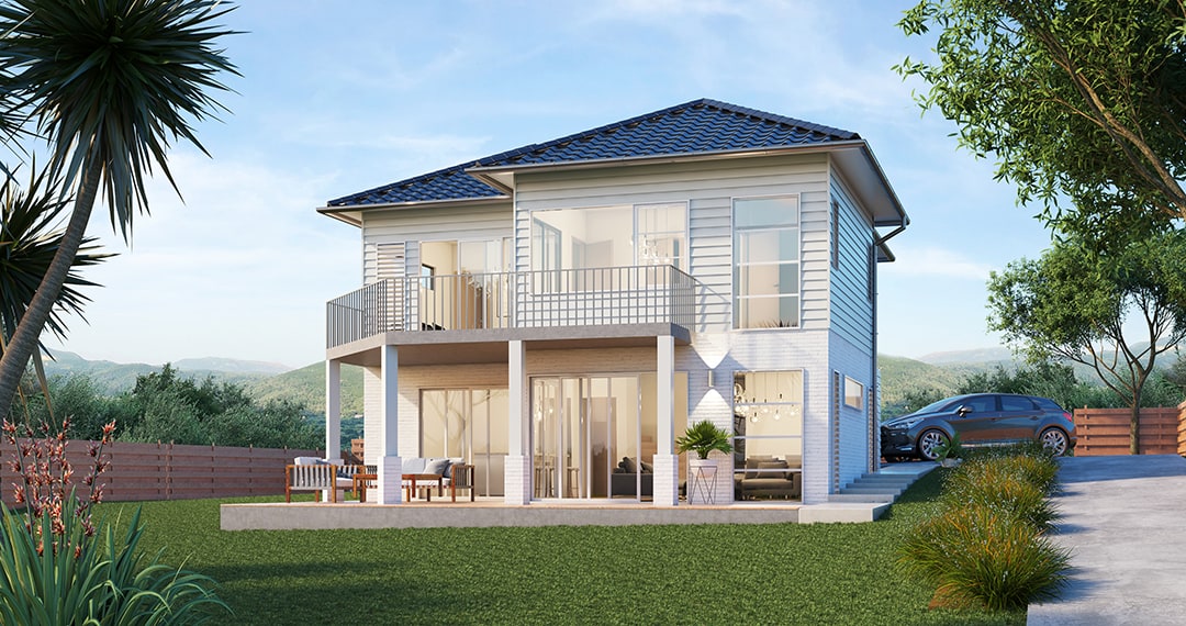 Henderson floor plan in 3D